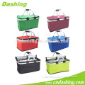 2015 new arrival hot sale high quality 600d oxford aluminum frame collapsible clean laundry basket